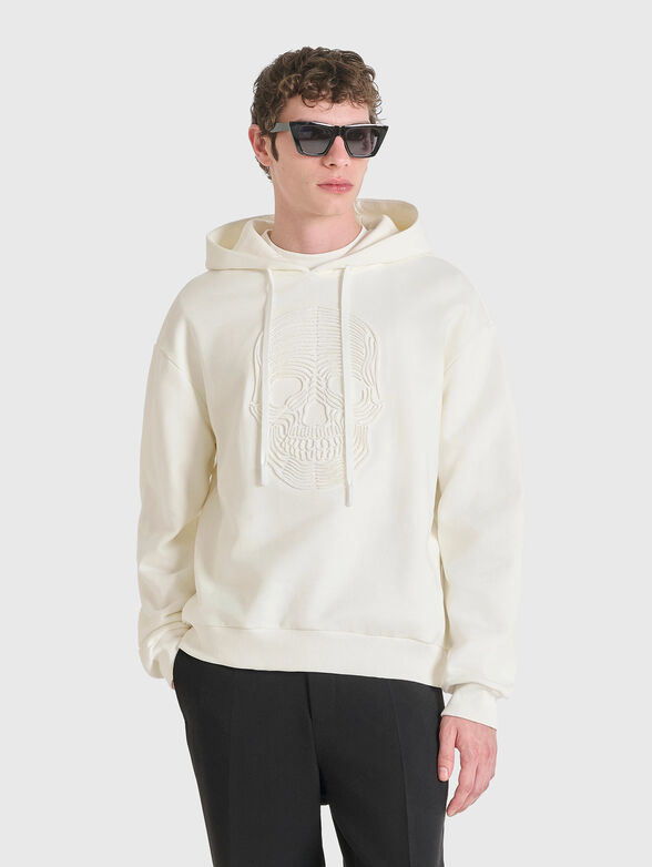 Cotton hooded sweatshirt - 1