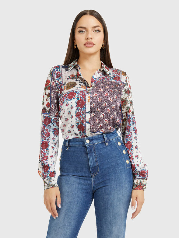 GEORGIE shirt with floral print - 1