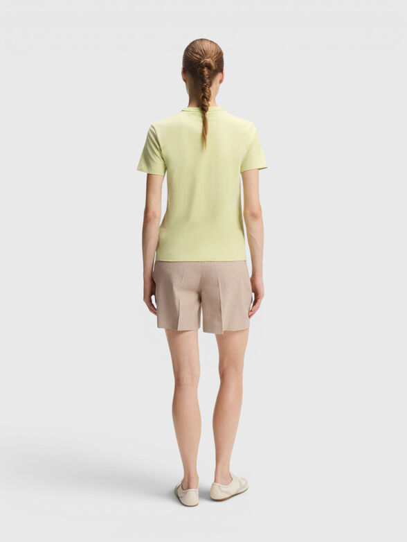 Cotton T-shirt with embroidered logo - 3