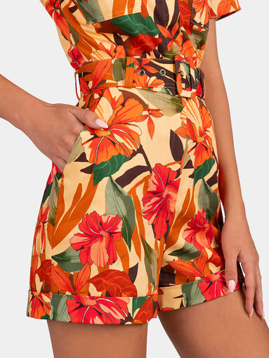 FABIENNE jumpsuit with floral print - 4