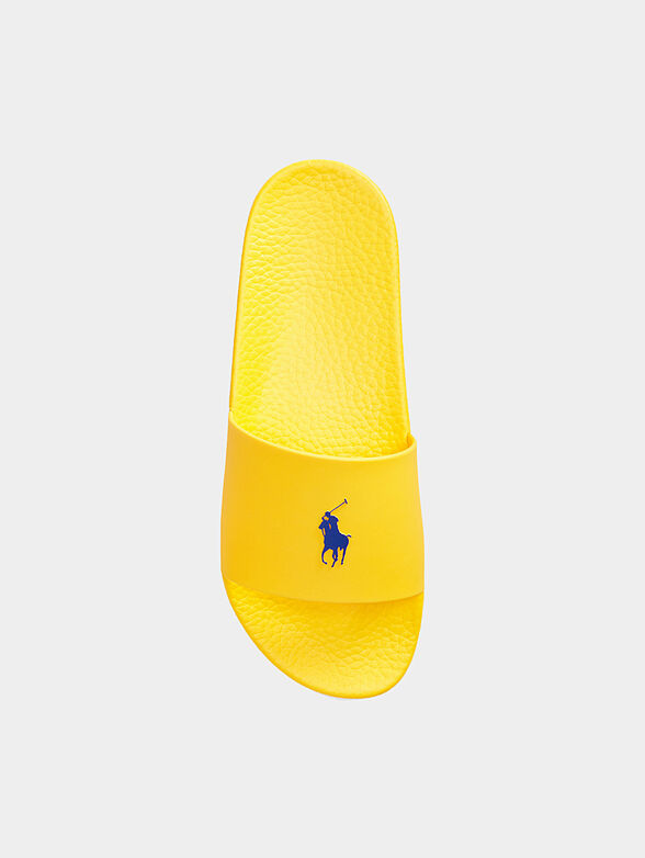 Beach slides in yellow color - 4
