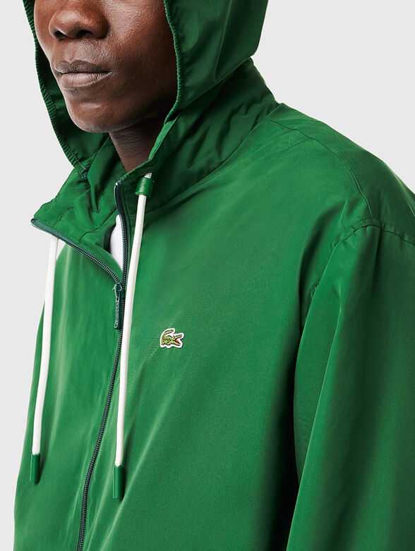 Black jacket with hood - 4