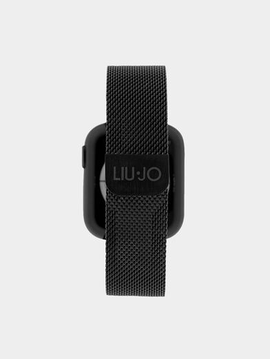 Black smart watch - 4