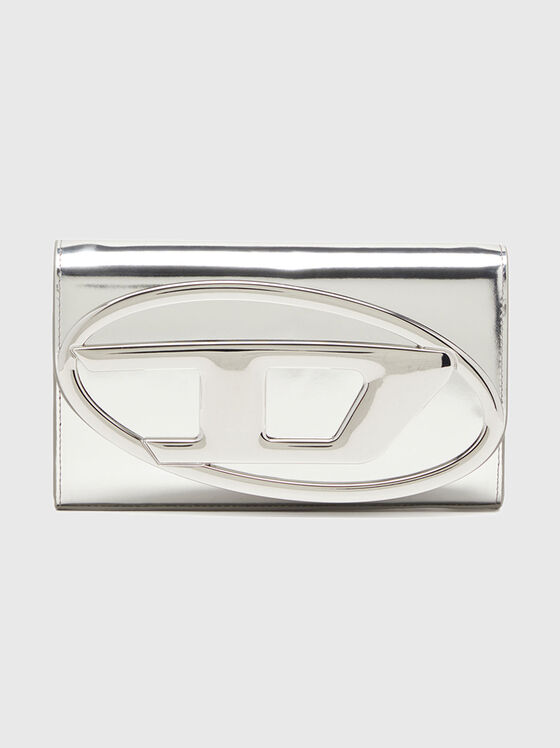 Портмоне с дълга дръжка 1DR 1DR в сребрист цвят - 1