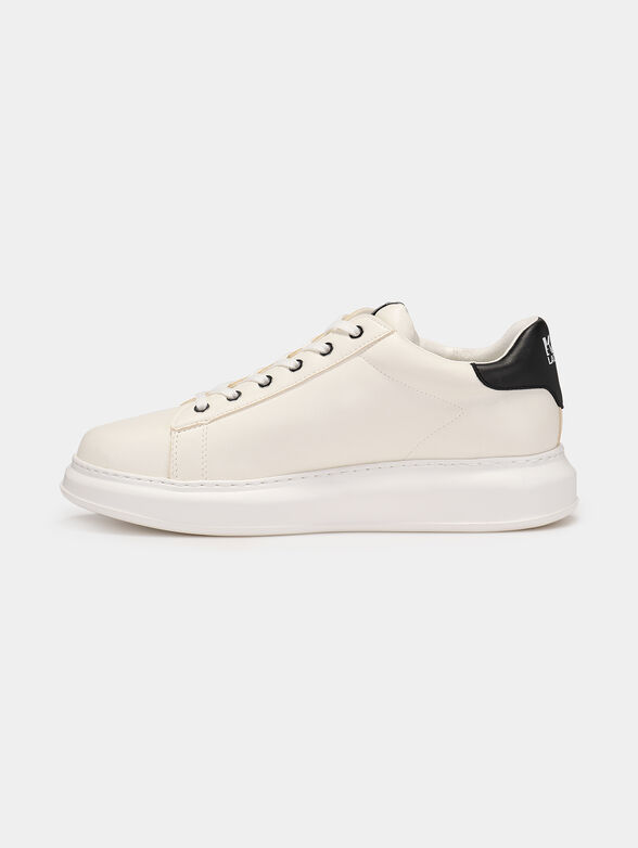 KAPRI IKONIC black sneakers with logo accent - 4