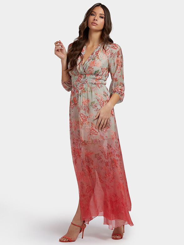 TAMARA dress with floral motifs - 2