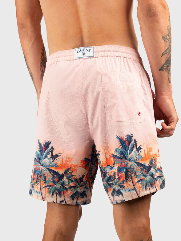 Printed beach shorts - 2
