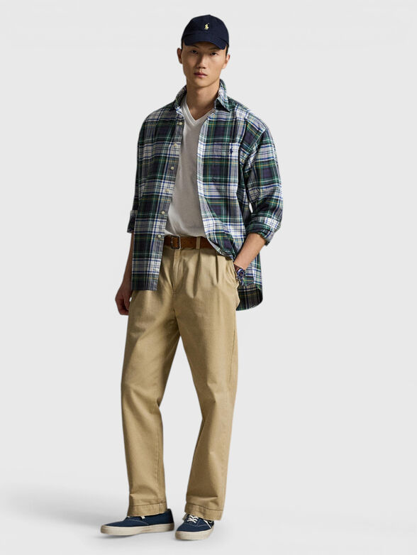 V-neck cotton T-shirt - 2