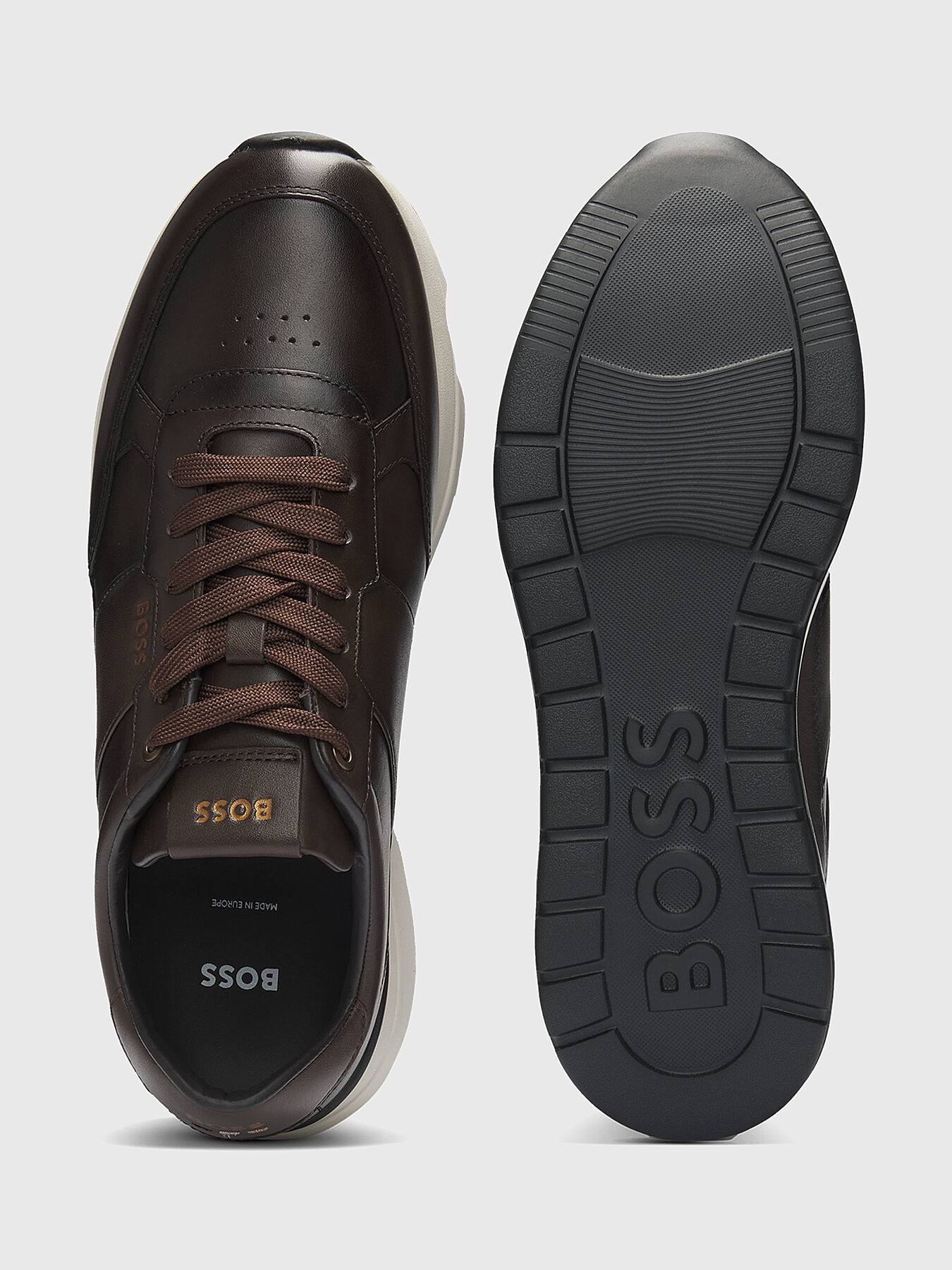 JACE leather sneakers brand BOSS — Globalbrandsstore.com/en