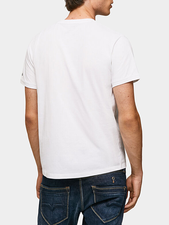TEAGHAN black T-shirt with photo print - 3