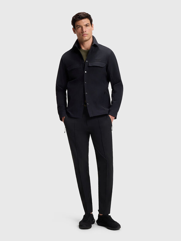 Black slim-fit pants - 4