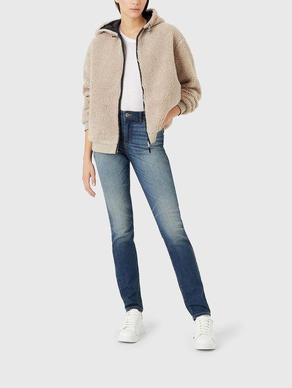 Skinny jeans with washed effect - 4