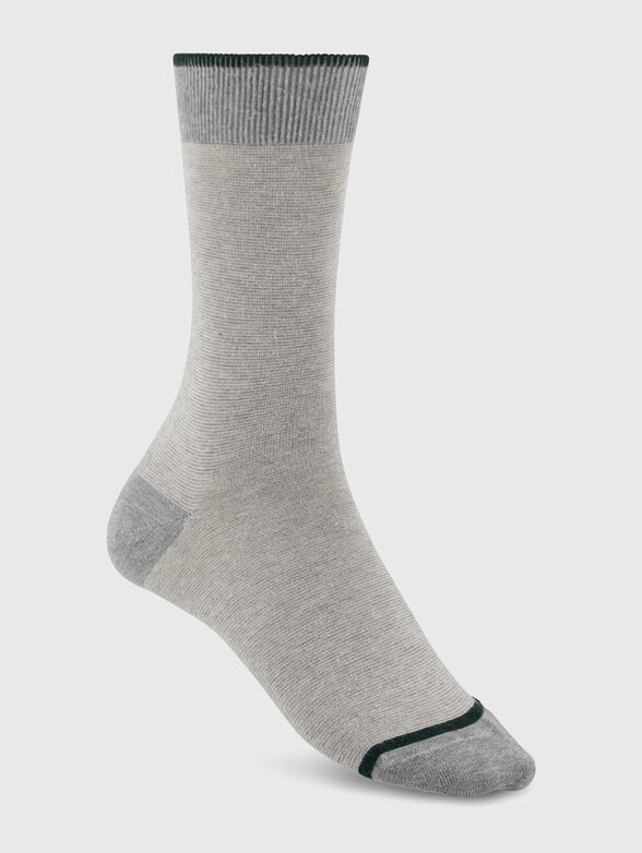 Gray socks - 1
