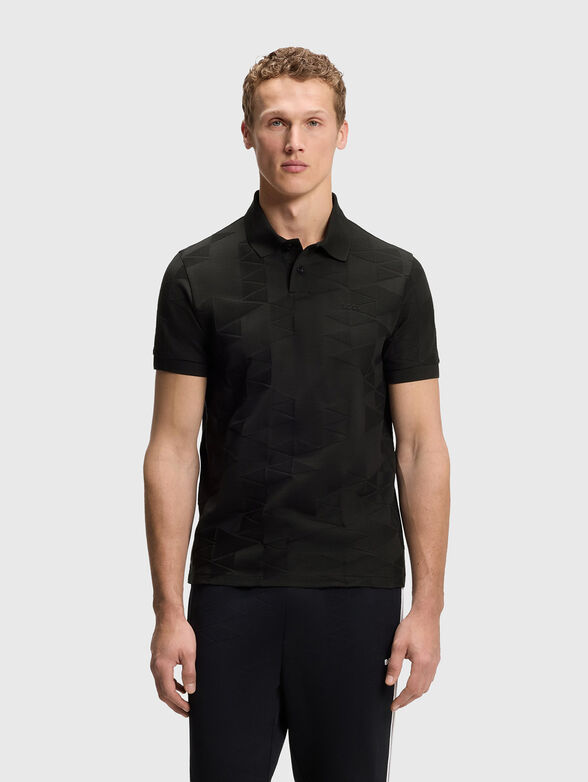 Polo shirt with a 3D jacquard pattern - 1