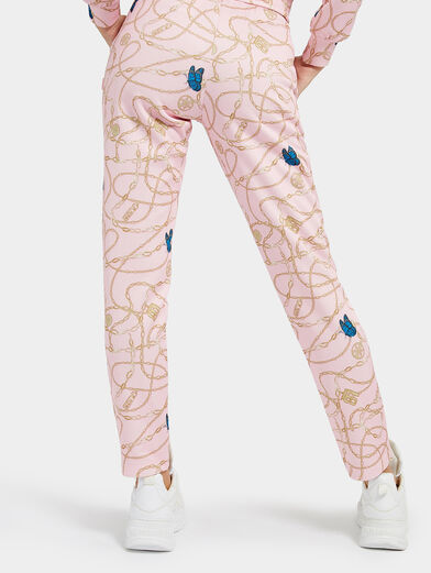 DONNA sports pants with print - 2