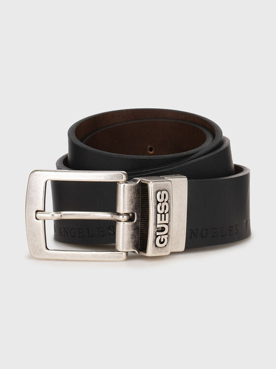 Double side leather belt - 1