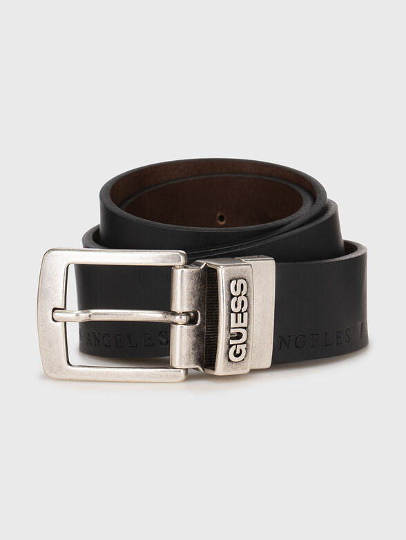 Double side leather belt - 1