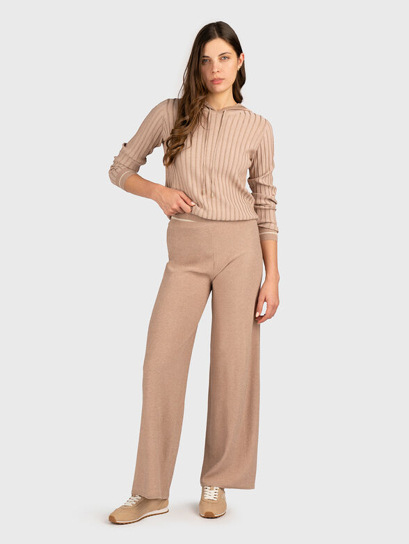 Sweatshirt with hood and logo - 2