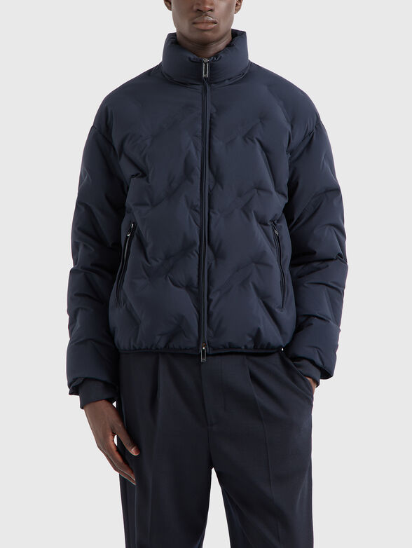 High-neck puffer jacket - 1