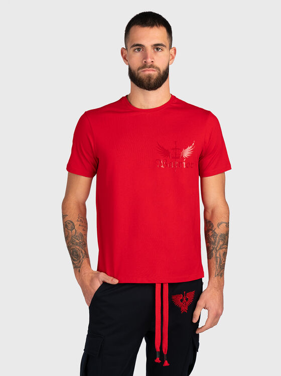 Тениска TS172 с акцентен гръб  - 1