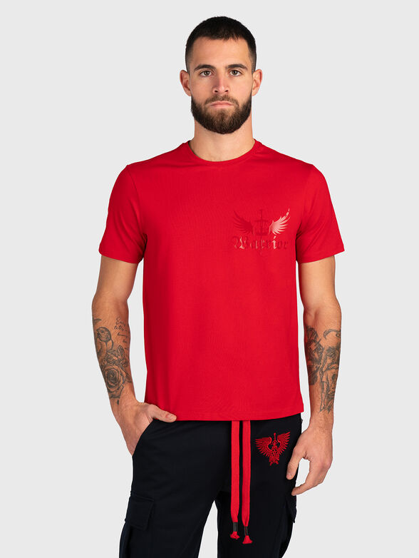 TS172 T-shirt with accent back  - 1