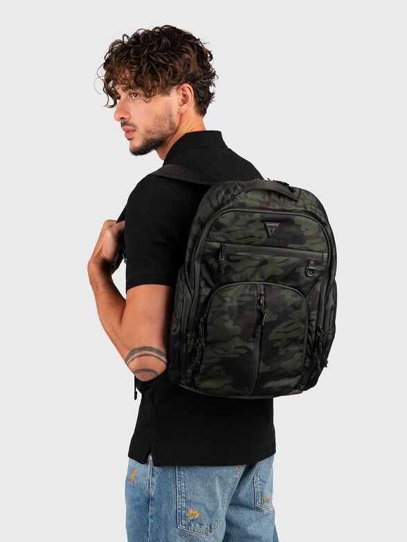 Camouflage backpack with pockets - 2