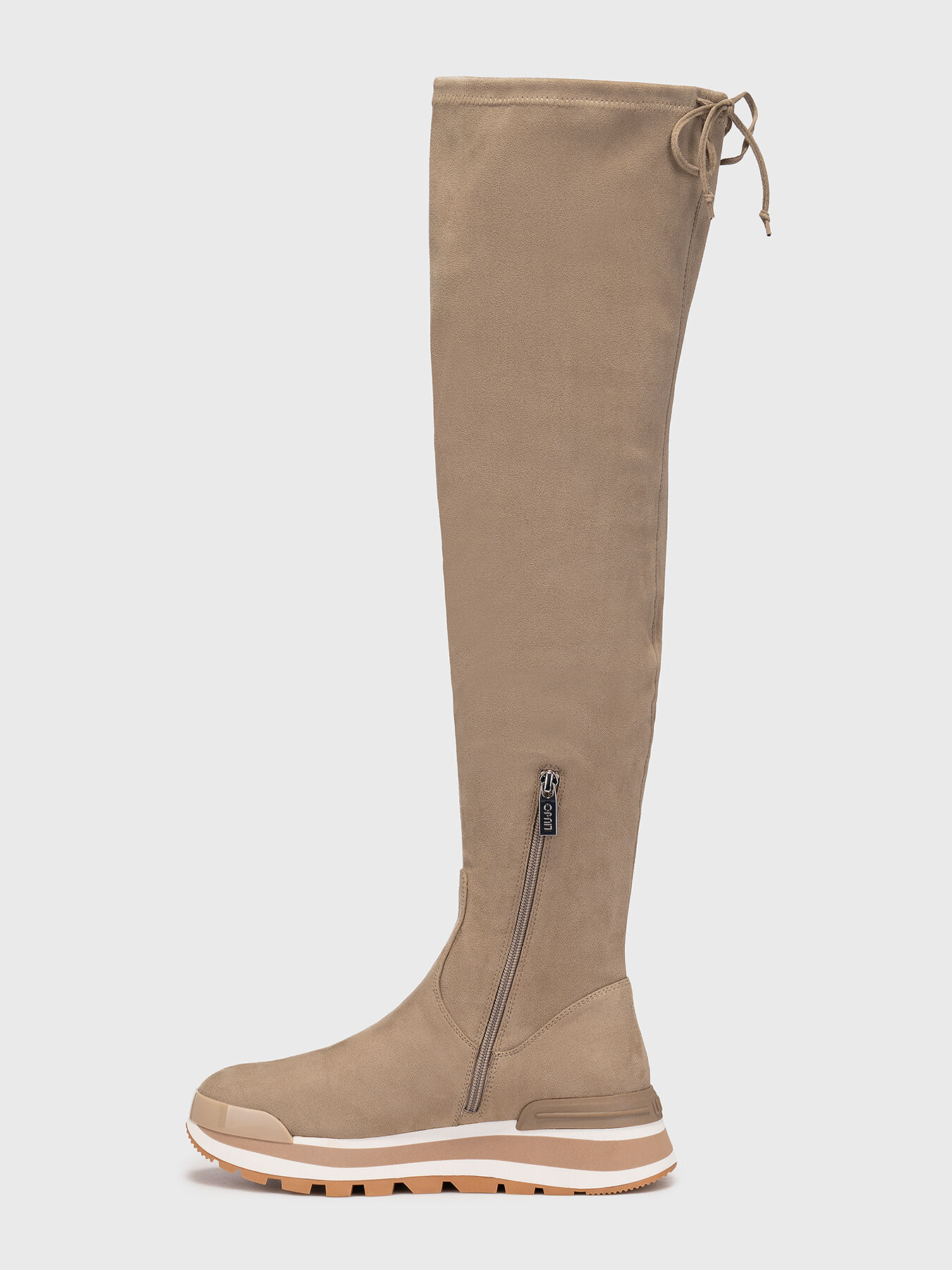 AMAZING 06 suede-effect boots brand LIU JO
