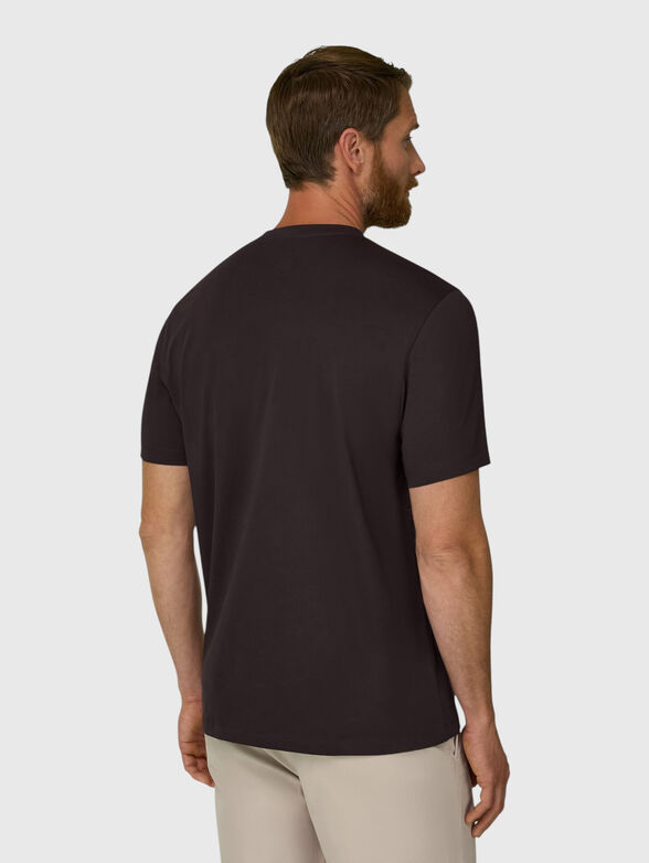 Brown cotton t-shirt - 2