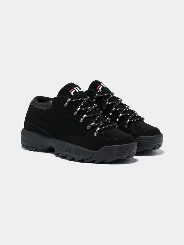DISRUPTOR HIKER Black sneakers with logo details - 2
