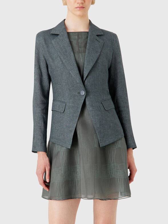 Jacket with elastic details  - 1