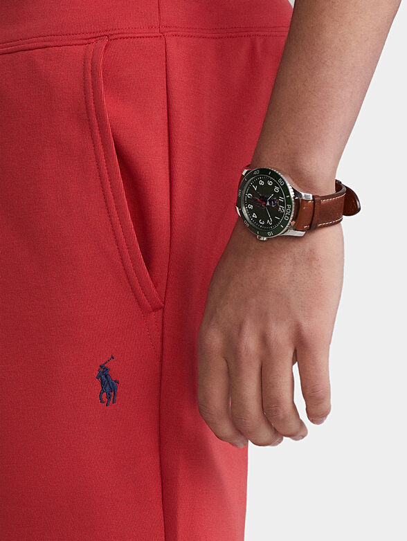 Joggers with pockets and lacing - 4