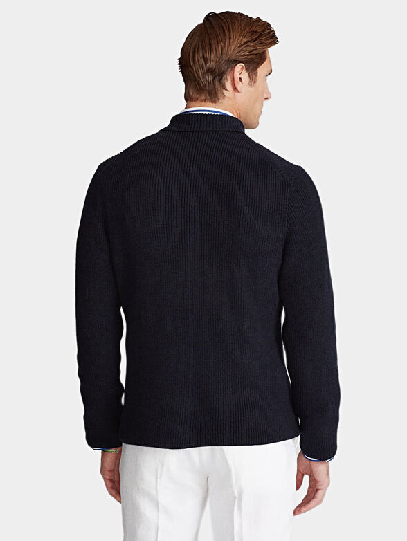 Cardigan in dark blue - 4