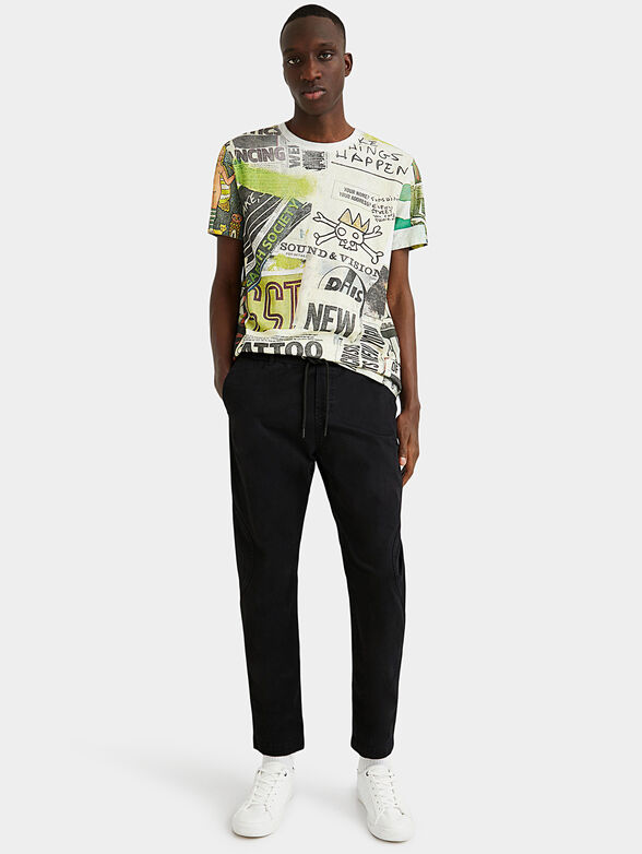 SULLIVAN pants with laces - 4