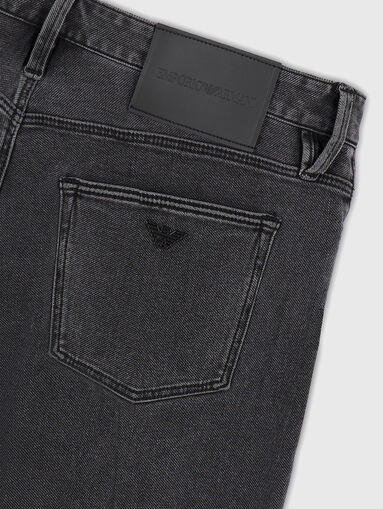 Grey jeans with washed effect - 3