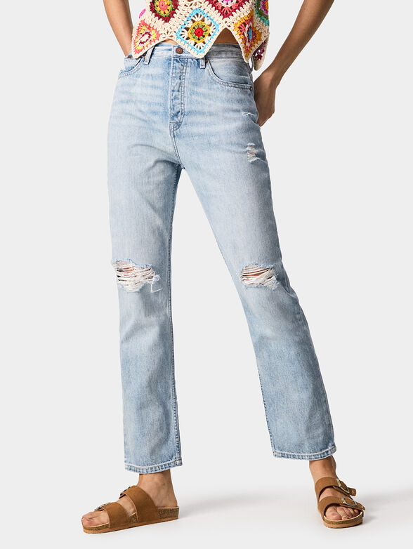 CELYN straight jeans with a high waist - 1