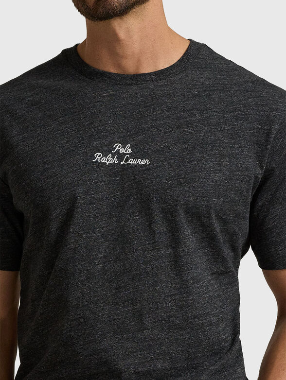 Cotton T-shirt with logo - 4