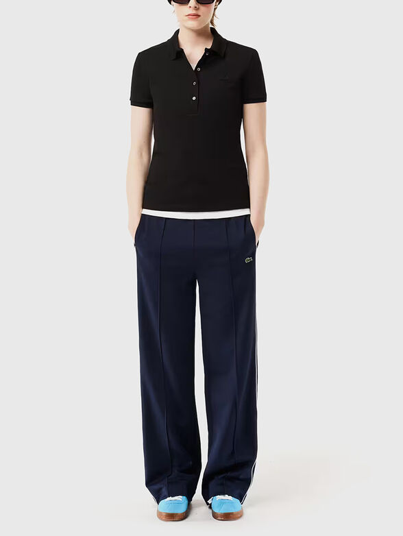 Burgundy cotton polo shirt - 2