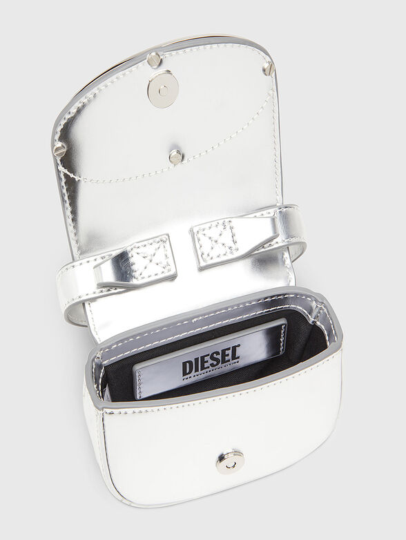 1DR-XS-S mini leather bag with oval logo - 6