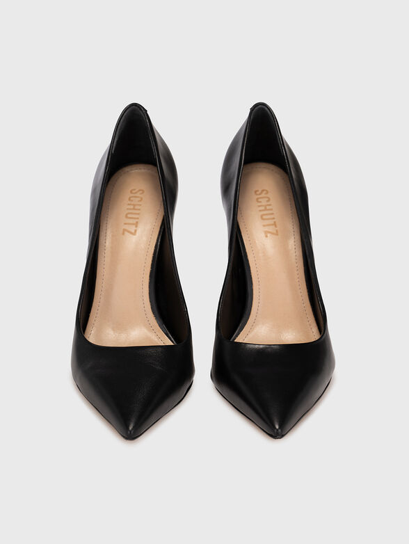 Leather heeled shoes - 6