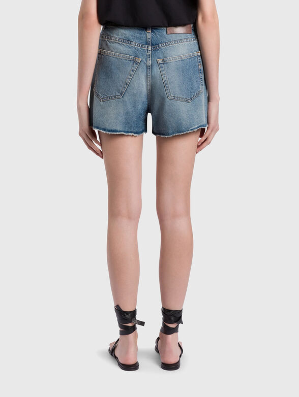 STELLA shorts with distressed look - 2