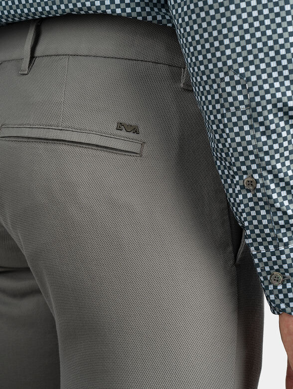 Cotton grey pants - 2