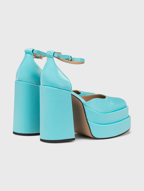 CHARLIZE black satin sandals - 3