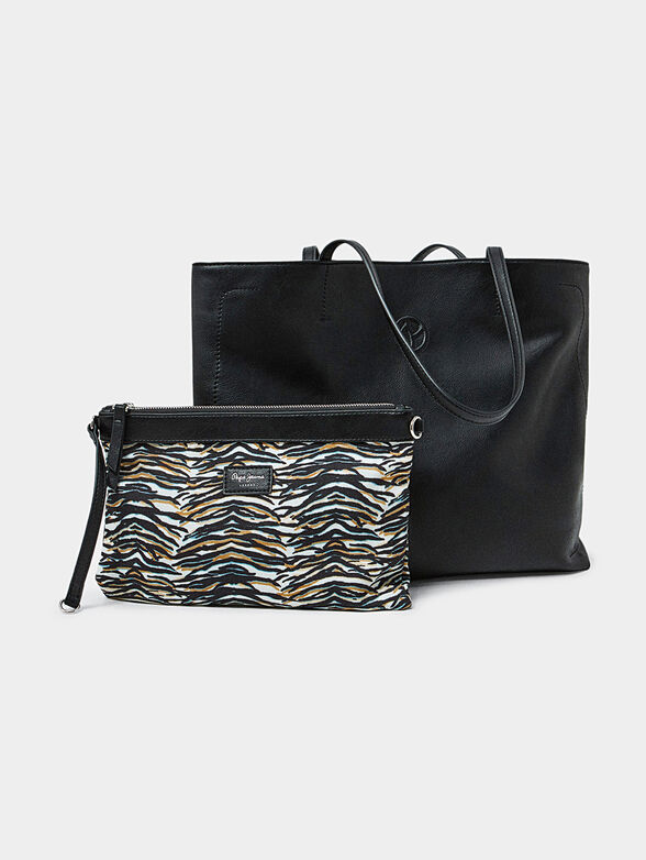 BRUNA black shopper bag - 3