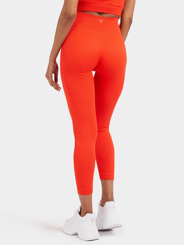 Sports leggings in blue color - 2