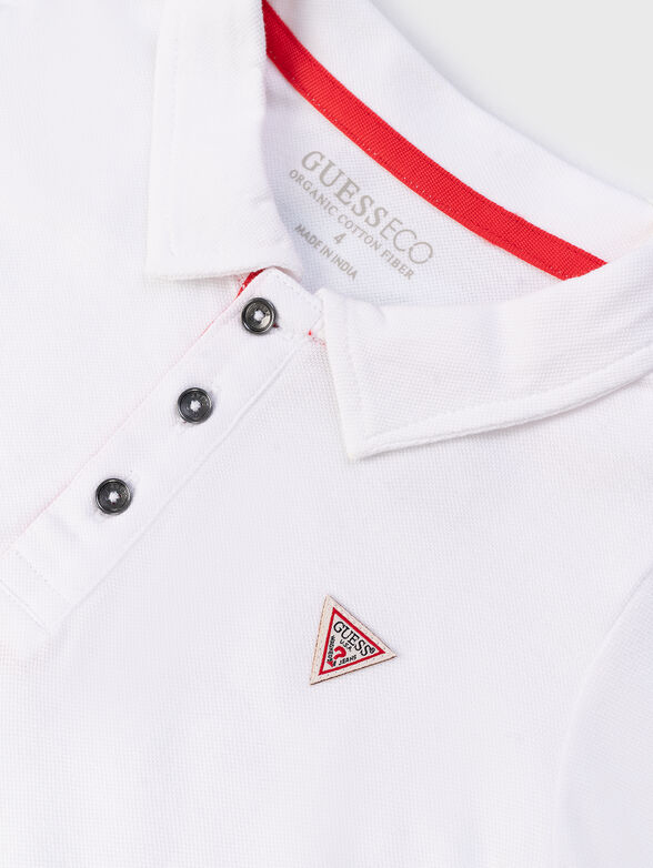 Polo shirt in dark blue color - 3