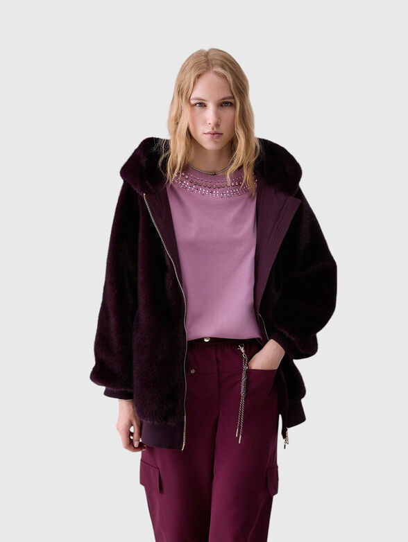 Oversized teddy jacket - 3