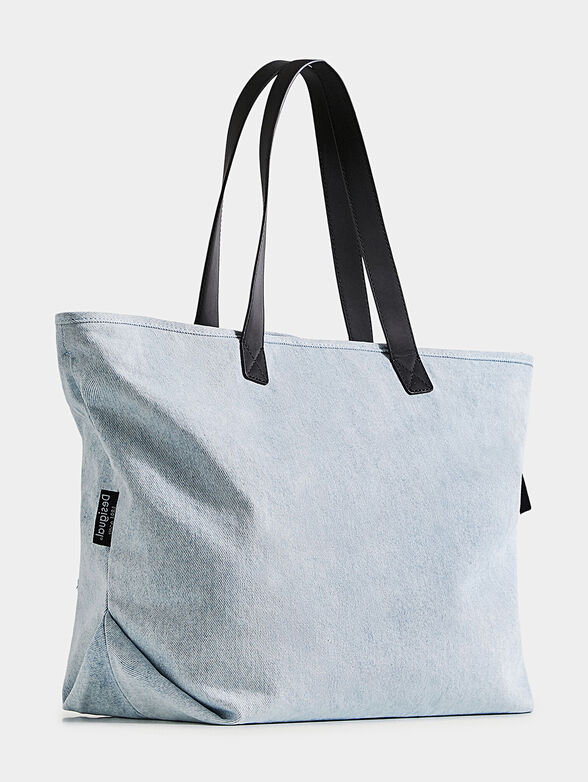 Shopper bag with Mickey Mouse print - 4