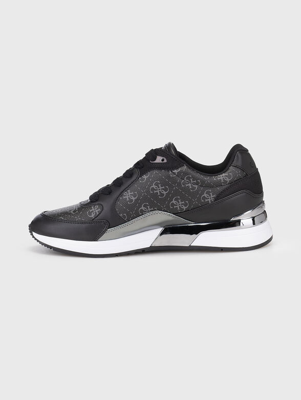 MOXEA12 sports shoes with monogram print - 4