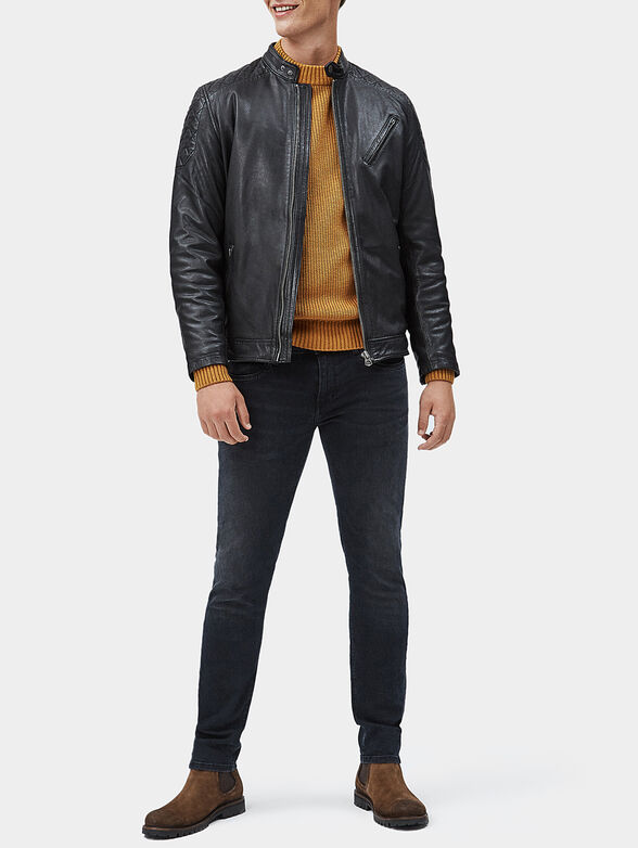 DEFOE leather jacket - 2