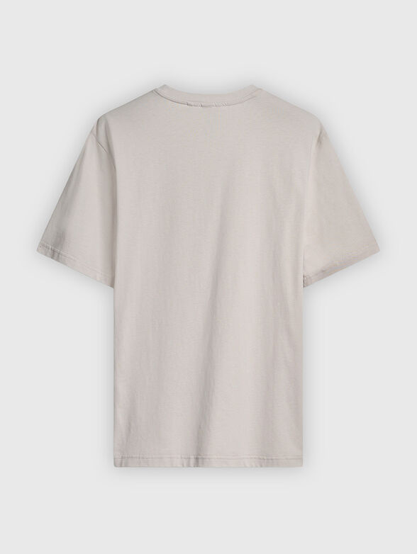 Embossed logo cotton T-shirt - 2